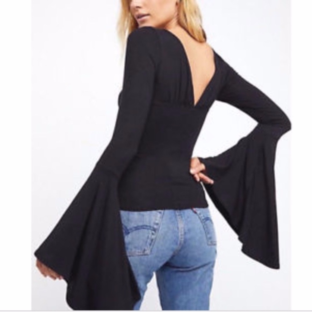 NWT Free People "What A Babe" Top